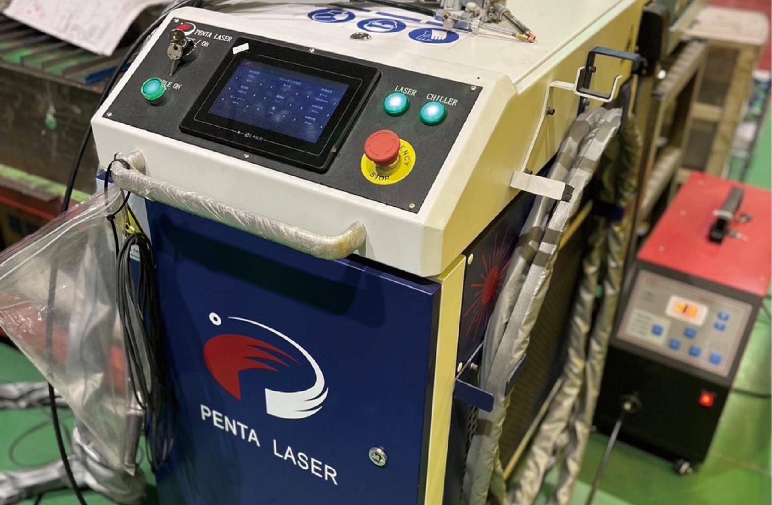 ファイバーレーザー溶接機(ハンディ)